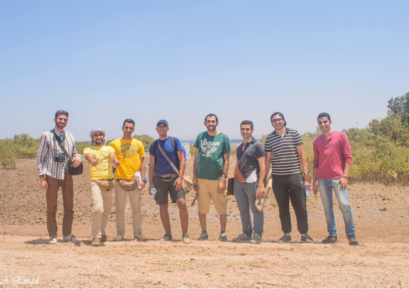 Team at Nabq reserve
